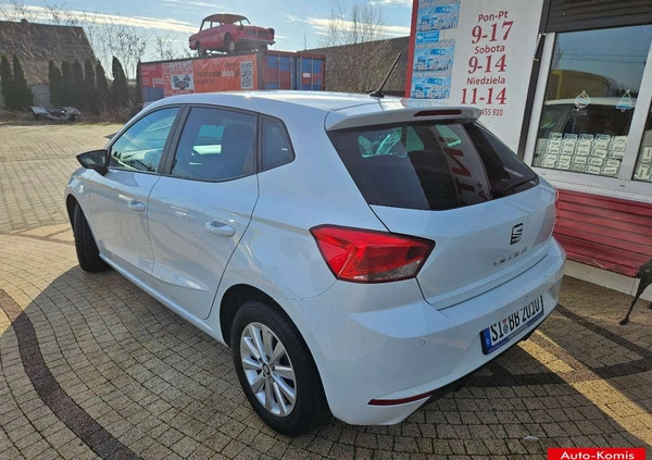 Seat Ibiza cena 45800 przebieg: 58800, rok produkcji 2020 z Szadek małe 742